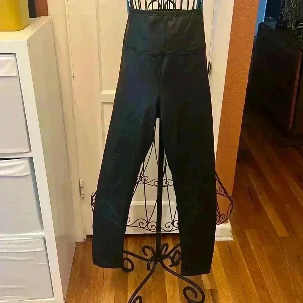 Seven Faux Leather Leggings-Sz M